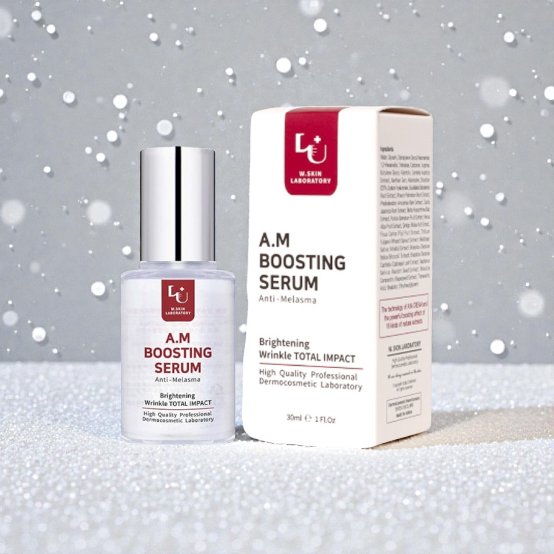 W. Skin Laboratory A.M Boosting Serum 30 ml – Anti-Melasma Brightening Serum image 0